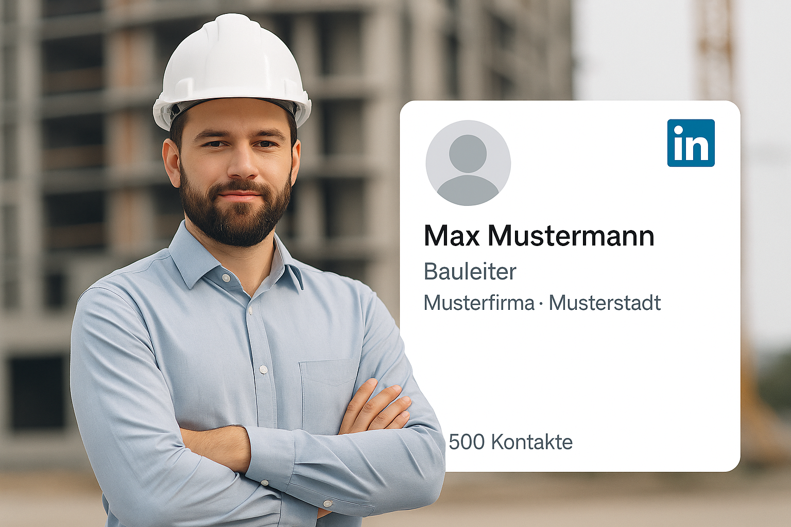 Bauleiter LinkedIn Profil